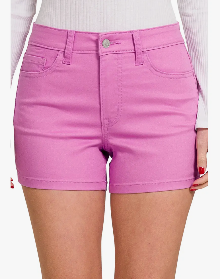 High Rise Jean Shorts - Premium shorts from Vanilla Monkey - Just $30.40! Shop now at Three Blessed Gems