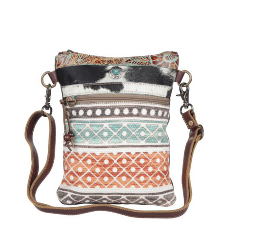 Funky Chrome Print Small & Crossbody Bag - Premium Bag from Myra - Just $48! Shop now at Three Blessed Gems