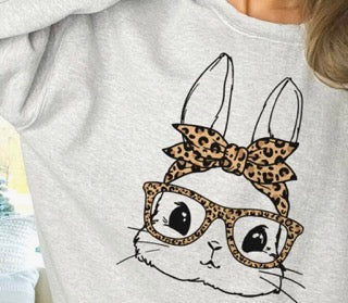 Easter Bunny Sweatshirt - Premium Sweatshirt from House of Rodan - Just $57! Shop now at Three Blessed Gems