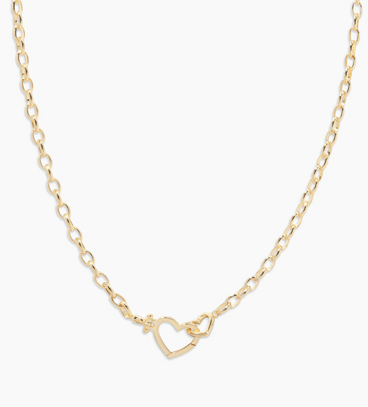 Parker Heart Necklace - Premium Necklace from Gorjana - Just $60! Shop now at Three Blessed Gems