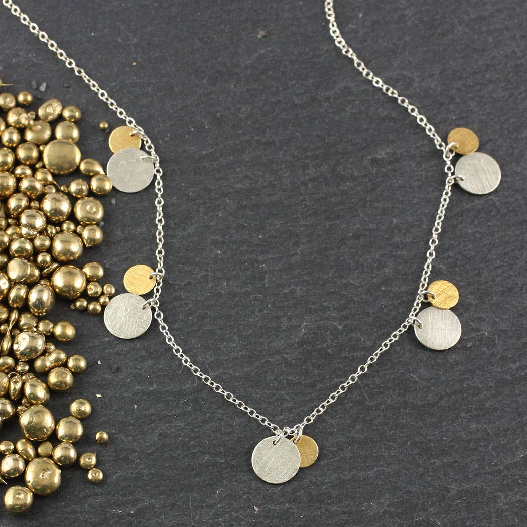 Big and Little Groups Dots Necklace