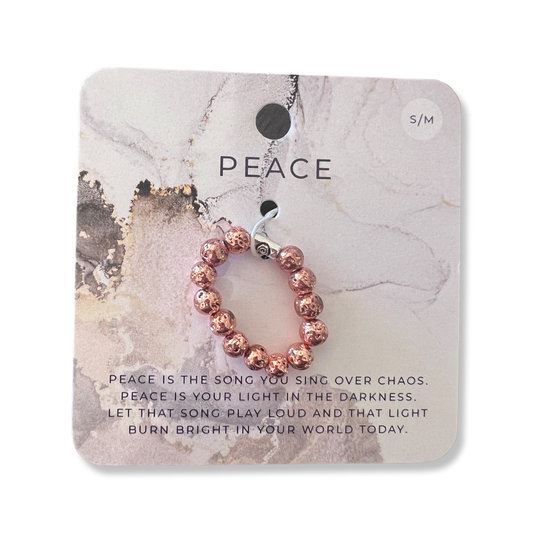 Ring True Peace Rings - Premium Ring from Ring True - Just $20! Shop now at Three Blessed Gems
